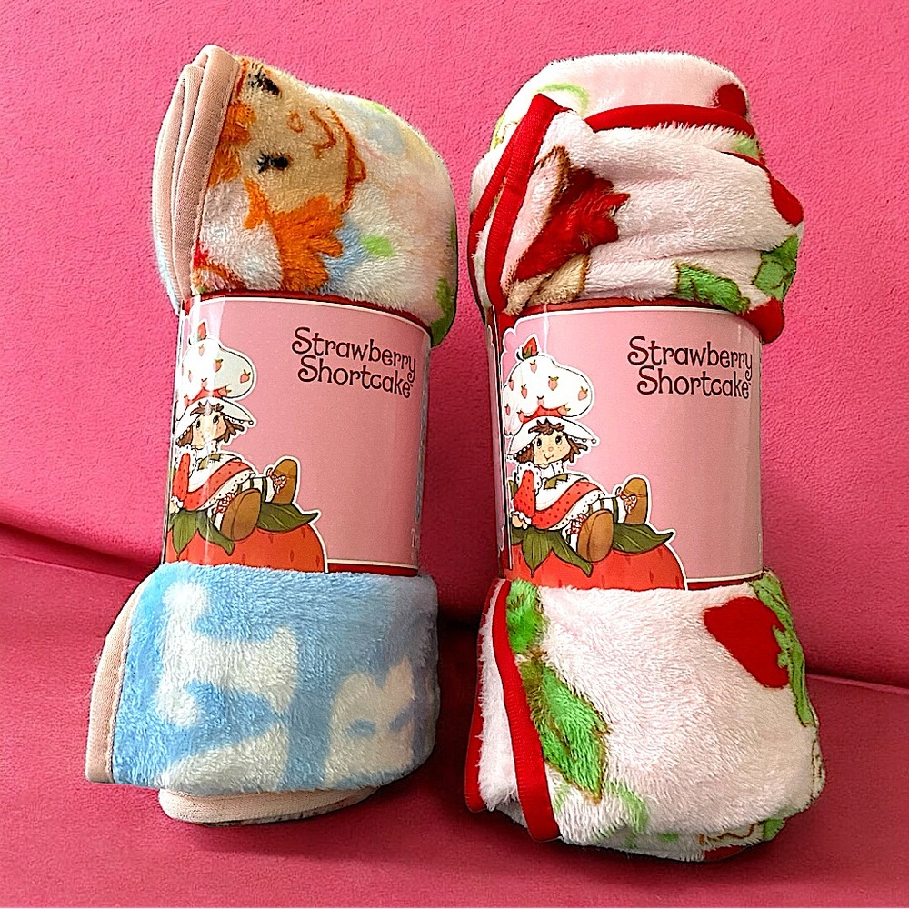 Strawberry Shortcake - Travel Blankets - Set of 2